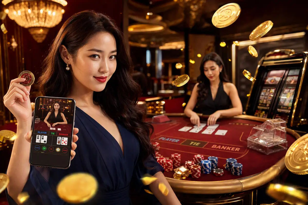 12win88 casino live baccarat dealer langsung